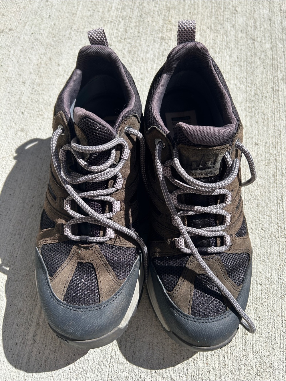 Helly Hansen Brown and Black Hiking Shoe, women size 9
